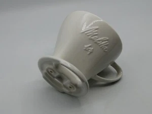 Melitta 1x4 Kaffee - Filter weiß Porzellan Kaffeefilter Prägeschrift - Bild 1 von 9