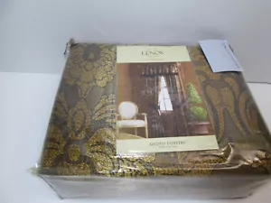 Neu Lenox Paneele VERGOLDETER GOBELIN Pole Top Paar (100"x84") Gold Neu - Bild 1 von 12
