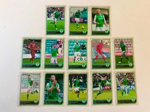 Hibernian Player Cards. Season 2017/2018. 13 in Total. - Picture 1 of 1