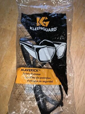 Kleanguard Maverick Gafas de Seguridad Antiniebla Protectores Laterales 1 Par Marco Negro Foto 1 de 4