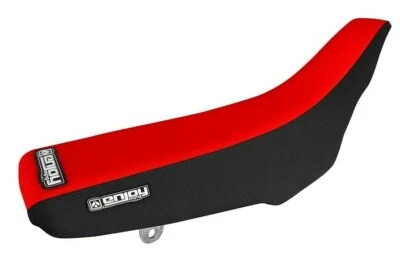 Funda de asiento Honda XR 400 R 1996-2004 de Enjoy MFG pinza negra y roja #145 Foto 1 de 4