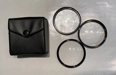 VTG Kalt Close Up Camera Lens Filters No 1,2,4 52mm With Case Made In Japan - Image 1 of 4