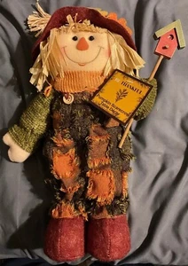 Halloween Scarecrow Pumpkin Table Shelf Decor Decoration Autumn Thanksgiving NWT - Picture 1 of 10