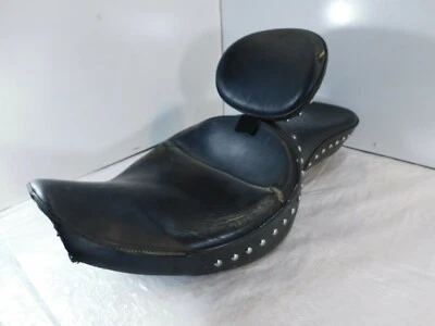 Harley Davidson Dyna Wide Glide Corbin 93-95 asiento de conductor y pasajero con respaldo Foto 1 de 4