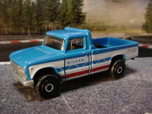 2022 MBX JAPAN TOURERS Design '82 NISSAN JUNIOR 🌸 blue truck🌸 Matchbox LOOSE - Picture 1 of 4