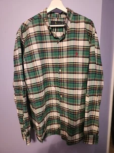 Neu ohne Etikett Ralph Lauren Polo mehrfarbiges langärmliges geknöpftes Hemd - Herren 2XL - SCHÖN - Bild 1 von 3