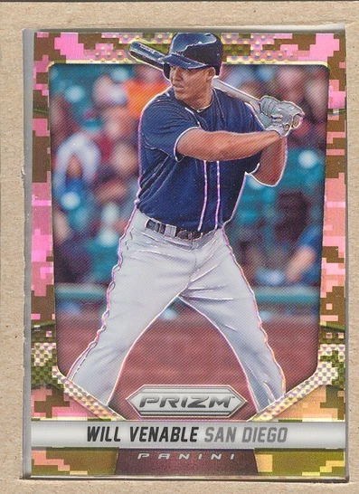 Will Venable 30 2014 Panini Prizm Camo Prizm - Image 1 of 1