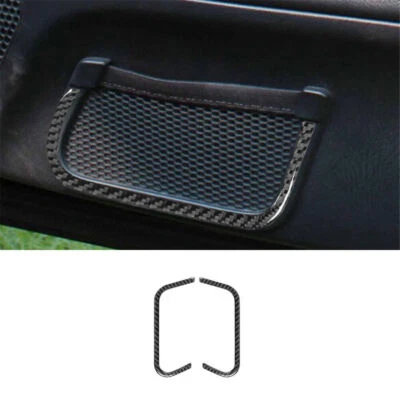 Отделочный чехол из углеродного волокна для дверной сумки для хранения Honda S2000 2000-2003 2 шт. - Изображение 1 из 4