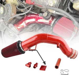 Cold Air Intake Kit Fit for Ford 2003-2007 F250 F350 6.0L Powerstroke Diesel Red - Picture 1 of 7