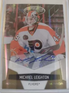 2010-11 Certified Mirror Gold Signatures Autograph Auto Michael Leighton 09/25 - Picture 1 of 2