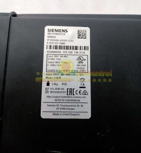 1PC Siemens 6SE6420-2AD25-5CA1 6SE6 420-2AD25-5CA1 USED - Picture 1 of 1