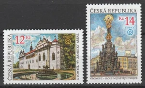 Czech Republic 2002 Architecture 2 MNH stamps - Picture 1 of 1