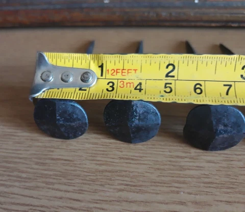Vintage New Old Stock Decorative Round Head Trunk Nails Cover