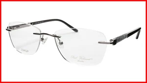 Paul Vosheront Brille Brillengestell PV504 C01 vergoldet Acetat Italy 52-17-135 36 - Bild 1 von 9