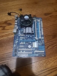Gigabyte GA-EP45-UD3P Motherboard LGA775 + Celeron CPU 1.88ghz & Cooler & Ram - Picture 1 of 12