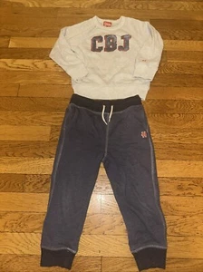 Homage CBJ Sweatsuit Boys Size 4 Columbus Blue Jackets. - Picture 1 of 9