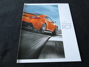 2016 Lexus RCF Broschüre RC-F Performance Sport Modell, RWD V8 5.0 Verkaufskatalog - Bild 1 von 4