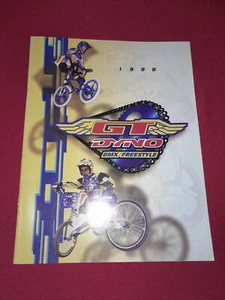 1998 GT Dyno BMX freestyle catalog brochure 31 pages bicycle bike - Picture 1 of 8