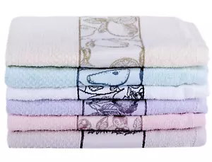 FRUIT AND BERRY 6-pc Turkish Cotton Kitchen Towel Set 16x24" Dishcloth Set - Picture 1 of 6