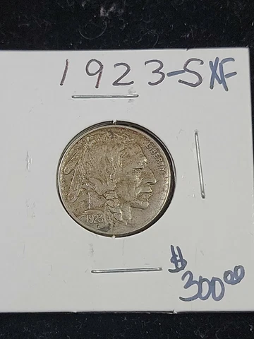 1923-S San Francisco Mint Buffalo Nickel Cover