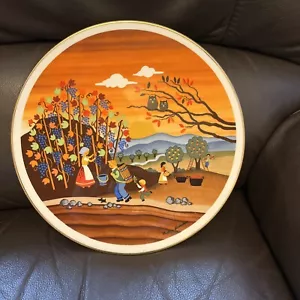 Royal Kendal Fine Bone China Plates Countryside Scene - Picture 1 of 3