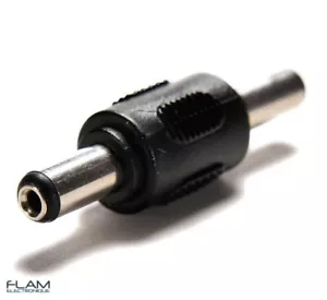 Adaptateur de prise DC coupleur Male Male 5,5x2,1mm to 5,5x2,1mm Adapter coupler - Bild 1 von 4