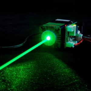 Laser verde erba 1000 mW 520 nm 1 W modulo punto laser 12 V/adattatore - Foto 1 di 4