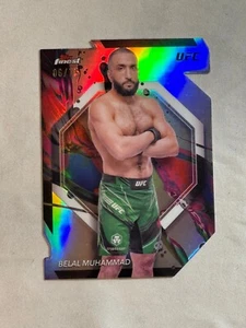 2024 Topps Finest UFC Troquelado Refractor Belal Muhammad/75 #37 - Imagen 1 de 2