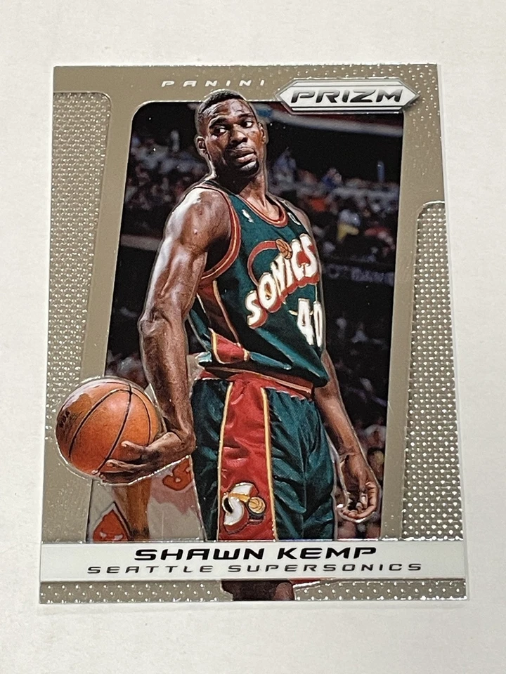 2013-14 Panini Prizm Basketball #234 - Shawn Kemp - Seattle SuperSonics - Image 1 of 2