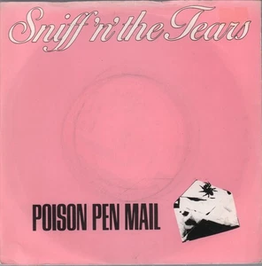 Sniff N the Tears Poison Pen Mail 7" vinyl UK Chiswick 1980 B/w what can daddy - Picture 1 of 2