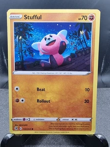 JCC Pokémon Stufful Fusion Strike 150/264 carta común regular casi nueva 2021 - Imagen 1 de 1