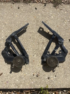 Juego de bisagras de capó y resorte Dodge Ram 94-01 Azul oscuro 1500 2500 3500 ~004 10 15 25 oem Foto 1 de 4