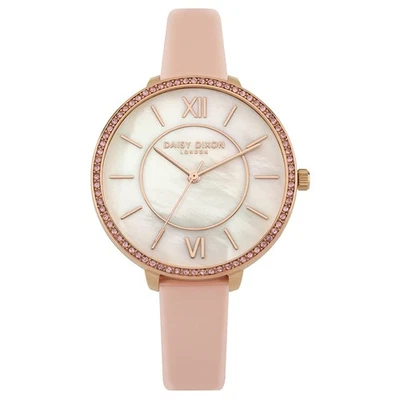 Daisy Dixon Womens Analogue Classic Quartz Watch with Leather Strap DD088PRG - image 1 of 4