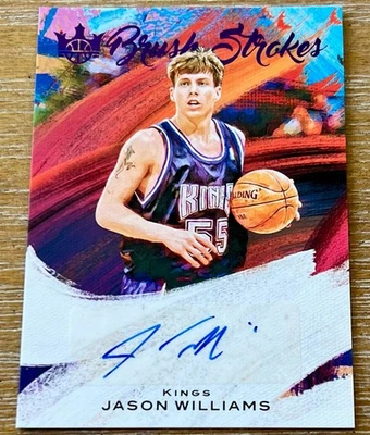 JASON WILLIAMS 20-21 Panini Court Kings BRUSH STROKES AUTÓGRAFO AUTOMÁTICO #29/35! - Imagem 1 de 2