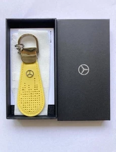 Mercedes-Benz Collection Genuine drop yellow Key Ring - Picture 1 of 4