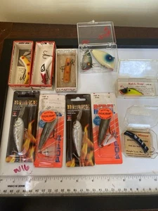 Vintage Fishing Lures Rebel Helin Pico Lazy Ike - Picture 1 of 23