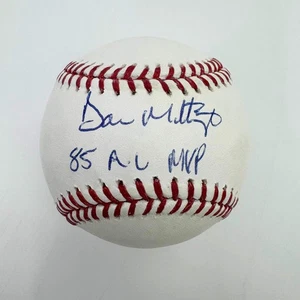 Autographed/Signed Don Mattingly "85 AL MVP" Rawlings Baseball ROML JSA COA - Picture 1 of 2