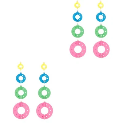  2 Count Set Zur Herstellung Von Pompons Pompon-Maker-Set Bastel Schablone - Bild 1 von 4