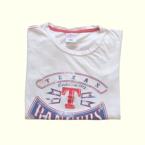 MLB TEXAS RANGERS BASEBALL GENUINE MERCHANDISE BABY TEE CUTE T SHIRT 2012 SZ S/M - Picture 1 of 7