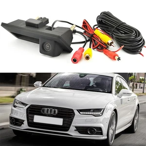 Trunk Handle CCD Rear View Backup Camera Parking for Audi A7 2012-2018 - Picture 1 of 6