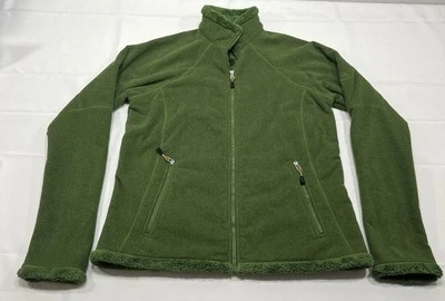 Vintage Nike ACG Zip Up Fleece Jacket Womens Size Large Sherpa 90s Y2K Green - Image 1 of 4