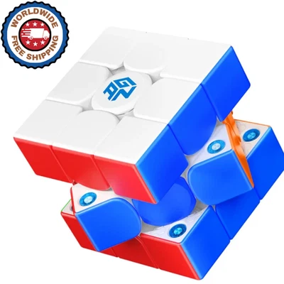 GAN 356 M E magnetico 3x3 Speedcube rivestito UV - Immagine 1 di 4