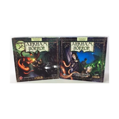 FFG Juegos de Mesa Arkham Horror Collection #9 - Juego Base + 3 Expansiones! En muy buen estado/ex Foto 1 de 2