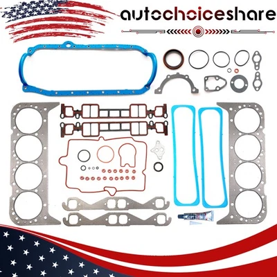 Full Gasket Set For Chevrolet Express 1500 2500 3500 GMC Savana 1500 2500 5.7L - Image 1 of 4