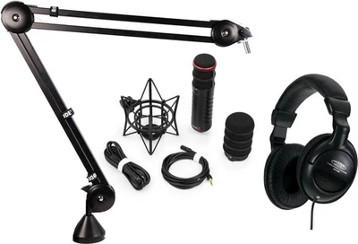 Rode X XCM-100 USB Kondensator Mikrofon Niere Streamer Spinne Kopfhörer Arm Set - Bild 1 von 4