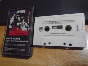 RARE OOP White Nights CASSETTE TAPE genesis led zeppelin Lou Reed soundtrack '85 - Picture 1 of 2
