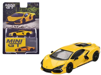 Lamborghini Revuelto Giallo (amarelo) edição limitada carro modelo fundido em escala 1/64 por M - Imagem 1 de 4
