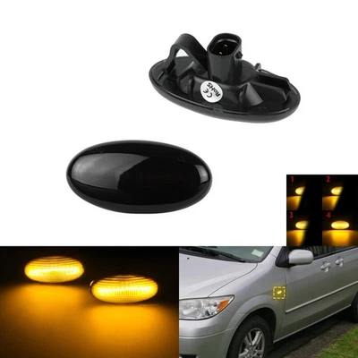 For Mazda 6 GG GY MPV II LW 2002-2007 Dynamic LED Side Indicator Repeater Light - Image 1 of 4