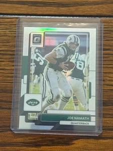 Joe Namath 2022 Optic Holo Silver Parallel #156 Jets - Bild 1 von 2