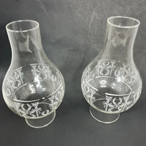 2 paralume lampada ad olio vintage abbinato con design torcia e corona - Foto 1 di 9